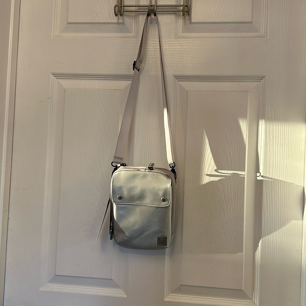 Silver crossbody